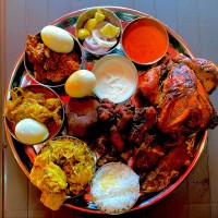 Special Chicken Thali