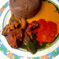 Amala & Ewedu Soup